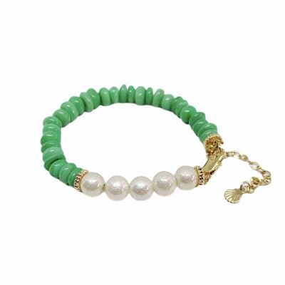 Bracelet POMME D'AMOUR - Vert