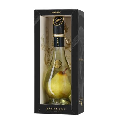Scheibel GLASHAUS pear carafe -Williams-Christ-Pear-Brand- 40%vol.   0.7 l incl. Gift box