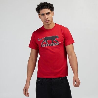 KLASSISCHES ROTES AIRNESS-T-SHIRT FÜR HERREN