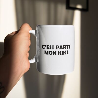 Mug c'est parti mon kiki