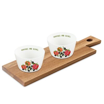 Tomatoes & Olives Dip Set nature