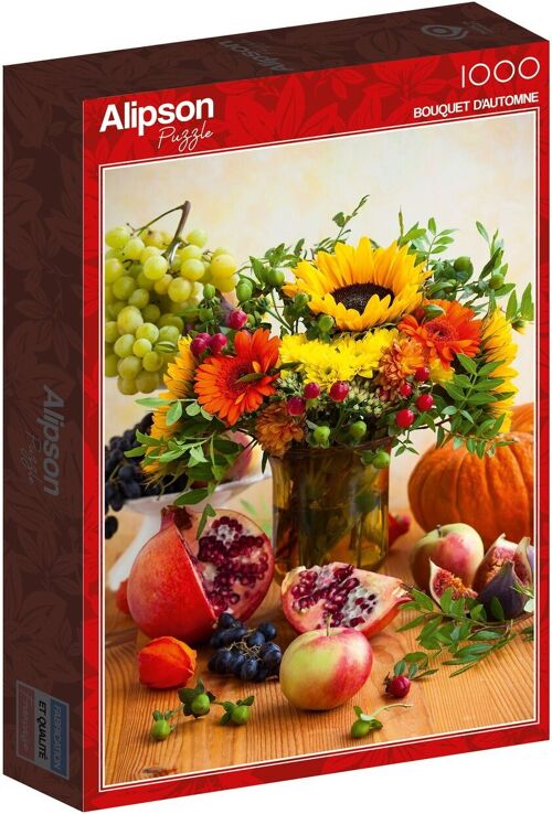 ALIZE GROUP  -Puzzle 1000 Pièces Bouquet Automnal