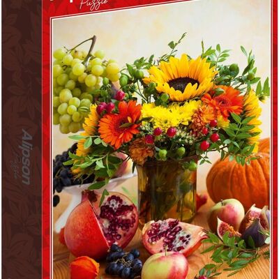 ALIZE GROUP – 1000-teiliges Herbststrauß-Puzzle