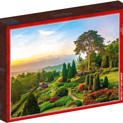 ALIZE GROUP - 1000 Piece Puzzle Garden On The Hill
