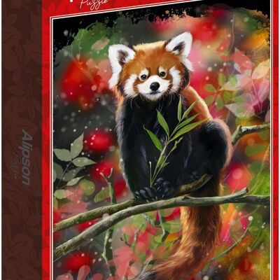 ALIZE GRUPPO - Puzzle Panda Rosso da 1000 pezzi