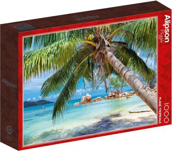 ALIZE GROUP  -Puzzle 1000 Pièces Plage Tropicale