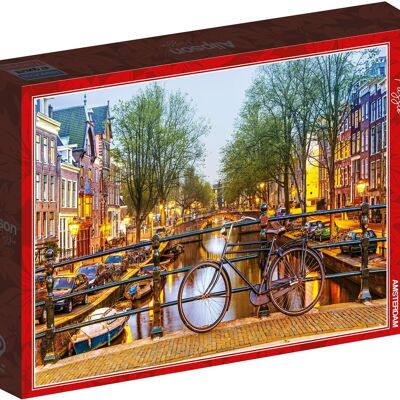 ALIZE GROUP - 1000 Piece Puzzle Amsterdam Street