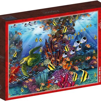 ALIZE GROUP - Puzzle de 1500 piezas Coral con pez