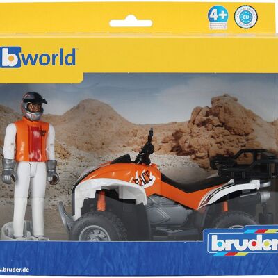 BRUDER - Quad con figura