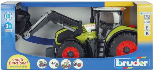 BRUDER - Tracteur Claas et Fourche