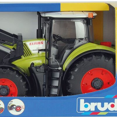 BRUDER - Tracteur Claas et Fourche