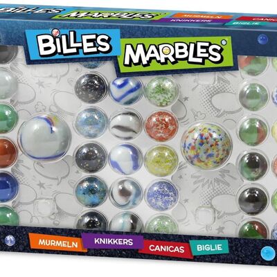 BUKI - Box of 56 Marbles