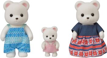 EPOCH D'ENFANCE - Famille Ours Polaire Sylvanian 2