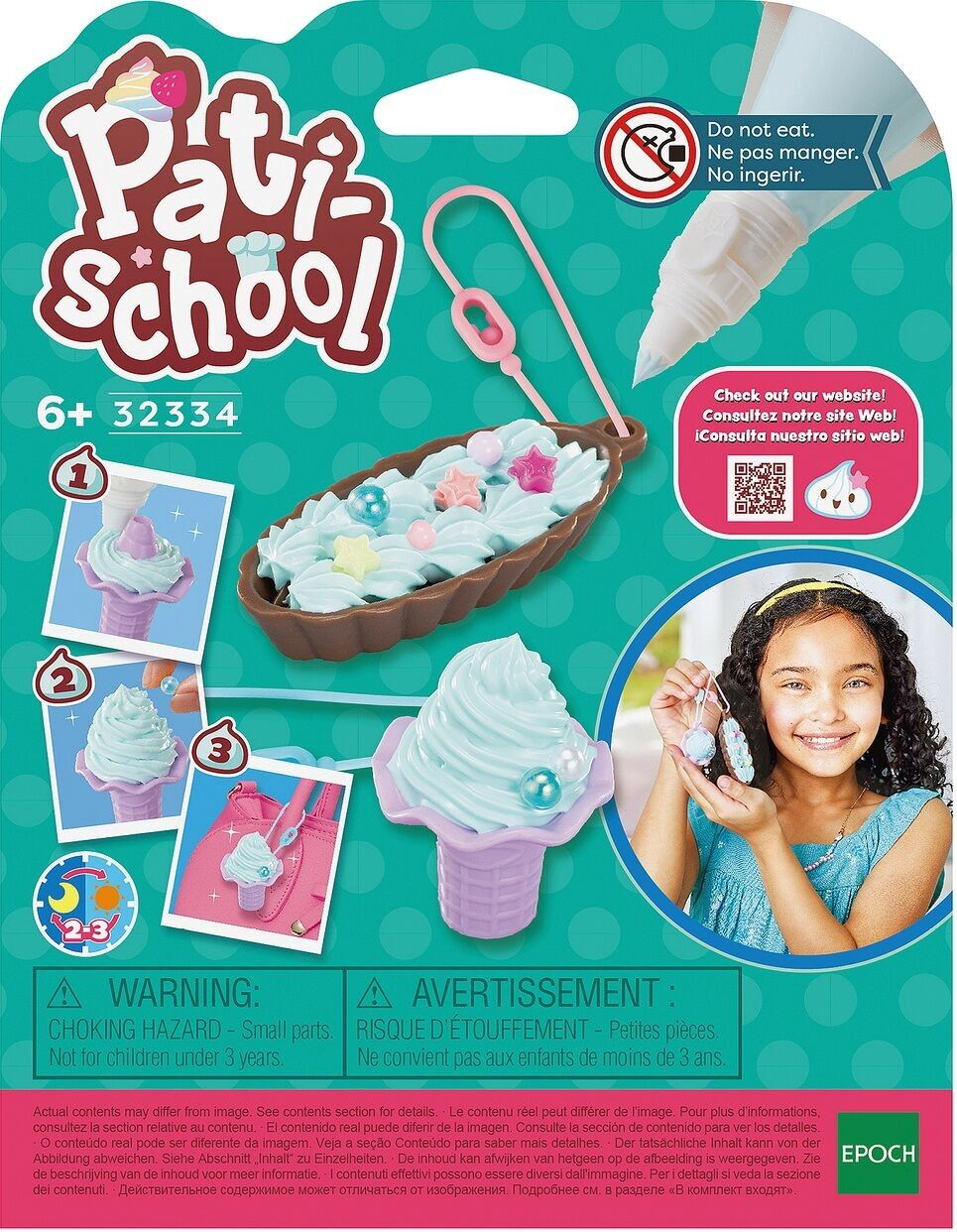 EPOCA DELL'INFANZIA - Kit decorativo blu Pati School