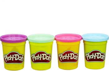 HASBRO - 4 Pots Couleurs Play-Doh 3