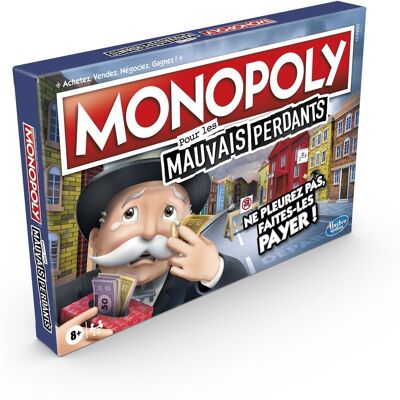 HASBRO - Monopoly Mauvais Perdants