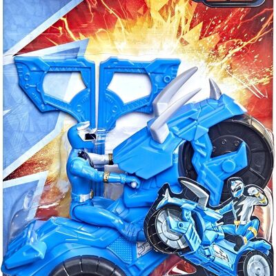 HASBRO – Power Rangers Fahrzeug und Figur 15 cm – Modell zufällig ausgewählt