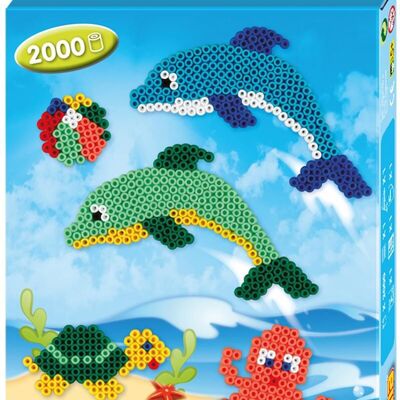 JBM - Caja Modelo Pequeña Hama Delfines