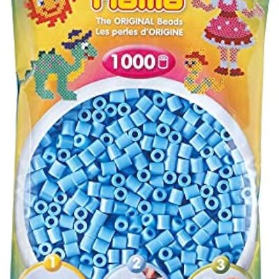 JBM – Beutel mit 1000 pastellblauen Hama-Perlen