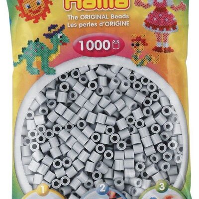 JBM - Bag of 1000 Light Gray Hama Beads