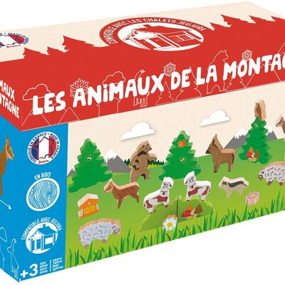 JEUJURA - Animaux De La Montagne 19 Pièces