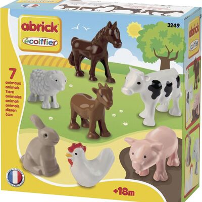 JOUETS ECOIFFIER - Animaux De La Ferme Abrick