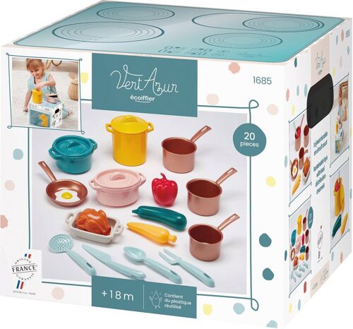 JOUETS ECOIFFIER - Batterie De Casserole 20 Pièces