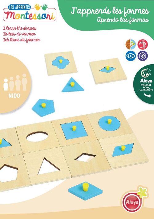 LG DISTRIBUTION - 10 Mini Puzzles Bois