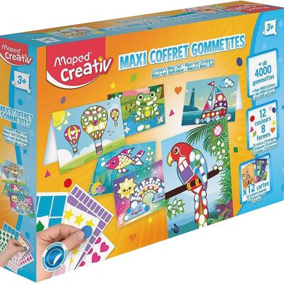 MAPED - Coffret Maxi Gommettes