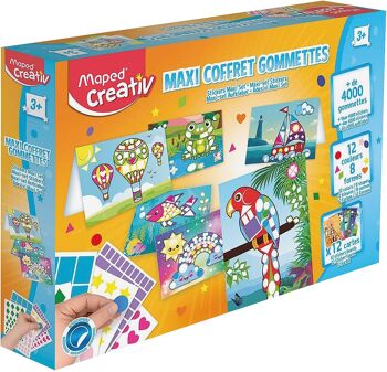 MAPED - Coffret Maxi Gommettes 1