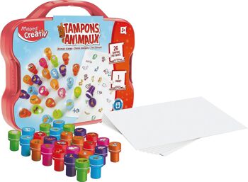 MAPED - Mallette Tampons Animaux 2