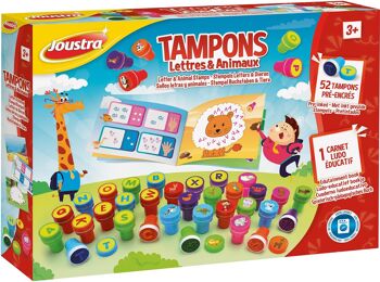 MAPED - Tampons Lettres Et Animaux 1