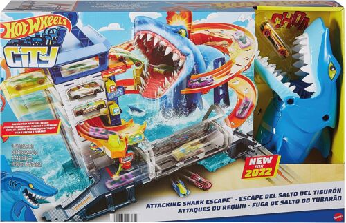 MATTEL - Coffret Attaque Requin Hot Wheels