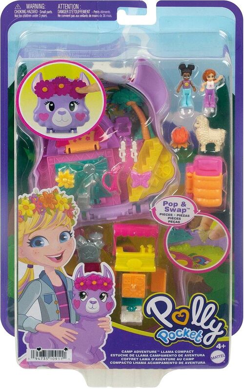 MATTEL - Coffret Aventure Du Lama Polly Pocket