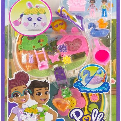 MATTEL - Caja de jardín Conejo Polly Pocket