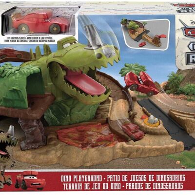 MATTEL - Dino Cars Park Box Set