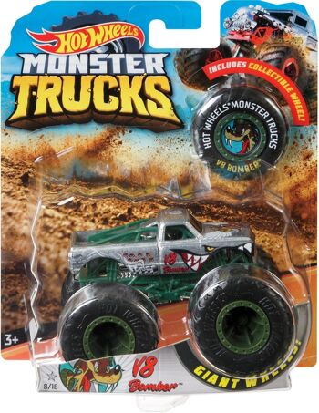 MATTEL - Hot Wheels Monster Truck 1/64ème - Modèle choisi aléatoirement 2