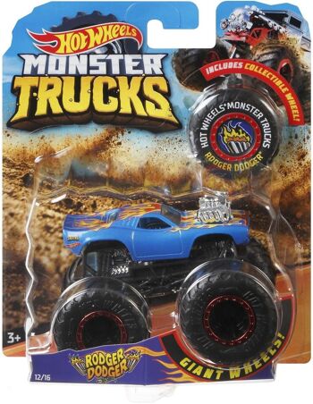 MATTEL - Hot Wheels Monster Truck 1/64ème - Modèle choisi aléatoirement 4