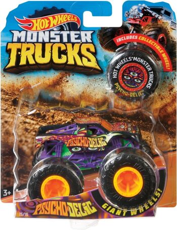 MATTEL - Hot Wheels Monster Truck 1/64ème - Modèle choisi aléatoirement 5