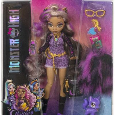 MATTEL - Muñeca Monster High Clawdeen