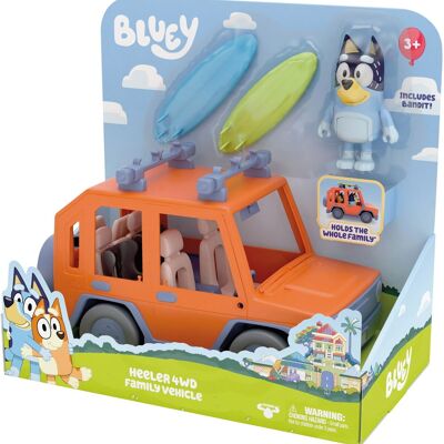 MOOSE TOYS - Veicolo familiare Bluey 4X4