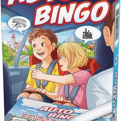 SCHMIDT - Boîte Métal Auto Bingo