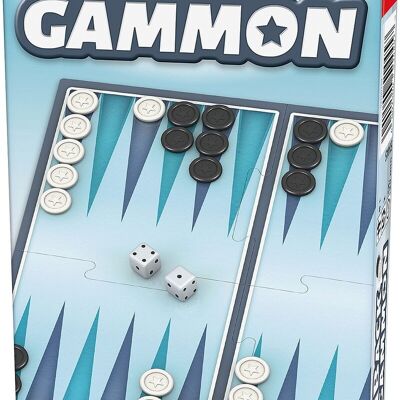SCHMIDT - Boîte Métal Backgammon