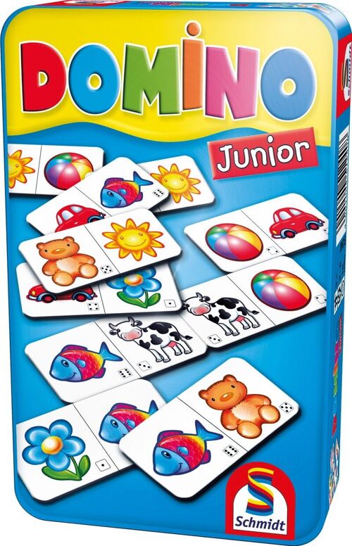 SCHMIDT - Boîte Métal Domino Junior