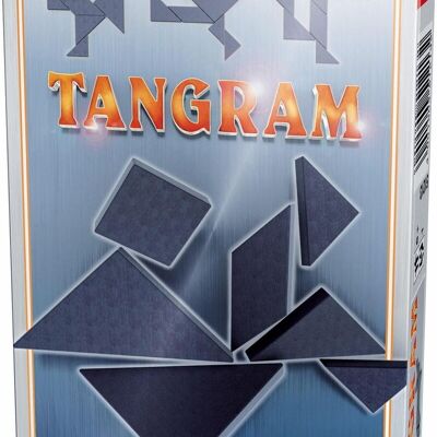 SCHMIDT - Caja metálica del juego Tangram