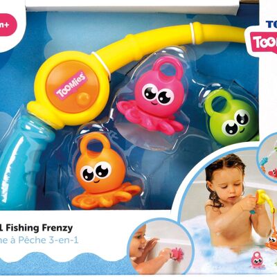 TOMY - La mia canna da pesca 3 in 1