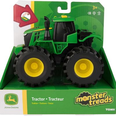 TOMY - Tractor con huellas de monstruo