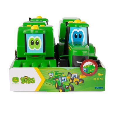 TOMY - Tractor ligero y sonoro John Deere - Modelo elegido al azar