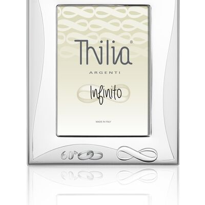 Photo Frame 13x18 cm Silver "Infinito" Line 60th Anniversary