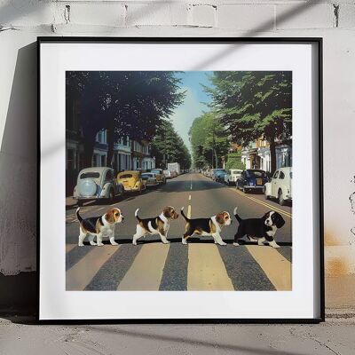 Perros degli Abbey Road Beagles